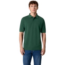 ID 0330 PRO Wear poloshirt  trykknap Flaskegrn