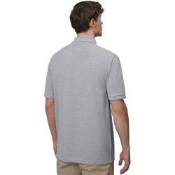 ID 0330 PRO Wear poloshirt  trykknap Gr melange