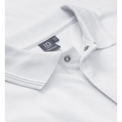 ID 0330 PRO Wear poloshirt  trykknap Hvid