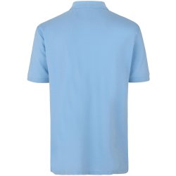 ID 0330 PRO Wear poloshirt  trykknap Lys bl