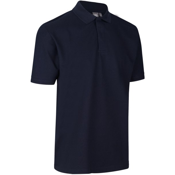 ID 0330 PRO Wear poloshirt  trykknap Navy