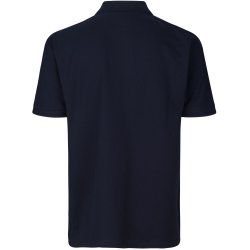 ID 0330 PRO Wear poloshirt  trykknap Navy