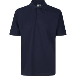 ID 0330 PRO Wear poloshirt  trykknap Navy