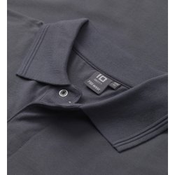 ID 0330 PRO Wear poloshirt  trykknap Silver grey