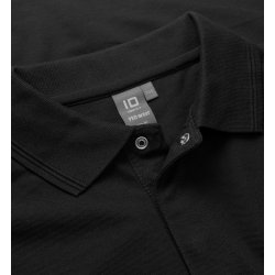 ID 0330 PRO Wear poloshirt  trykknap Sort