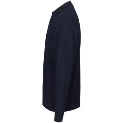 ID 0336 PRO Wear l/ poloshirt  trykknap Navy