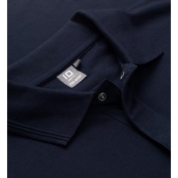 ID 0336 PRO Wear l/ poloshirt  trykknap Navy