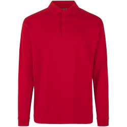 ID 0336 PRO Wear l/ poloshirt  trykknap Rd