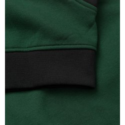 ID 0362 PRO Wear sweatshirt  kontrast Flaskegrøn