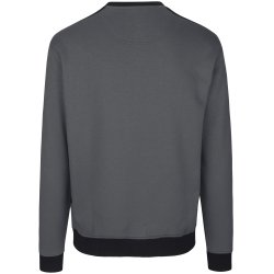 ID 0362 PRO Wear sweatshirt  kontrast Silver grey