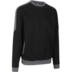 ID 0362 PRO Wear sweatshirt  kontrast Sort