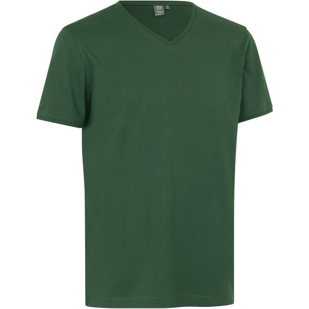 ID 0372 PRO Wear CARE T-shirt  V-hals Flaskegrn