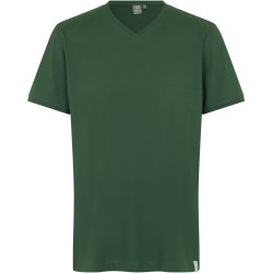 ID 0372 PRO Wear CARE T-shirt  V-hals Flaskegrn