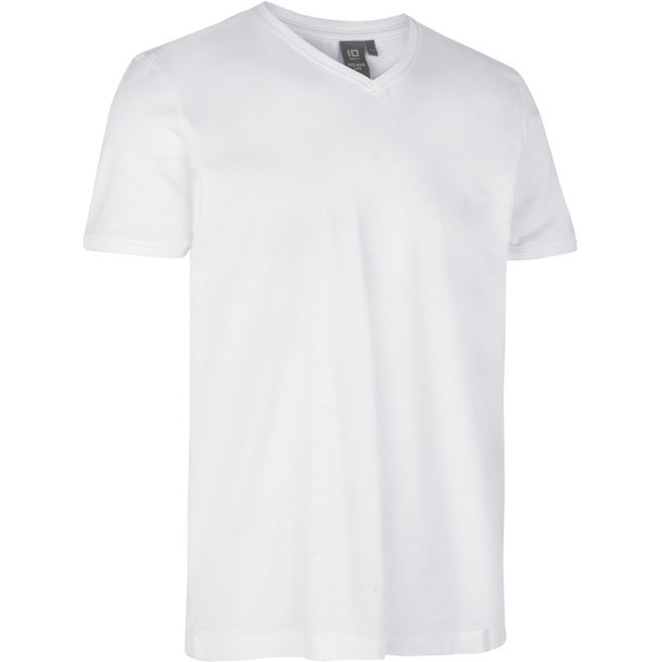 ID 0372 PRO Wear CARE T-shirt  V-hals Hvid