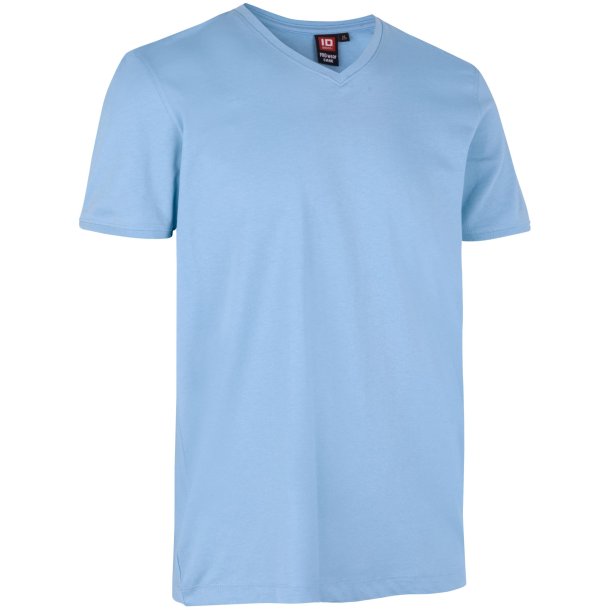 ID 0372 PRO Wear CARE T-shirt  V-hals Lys bl