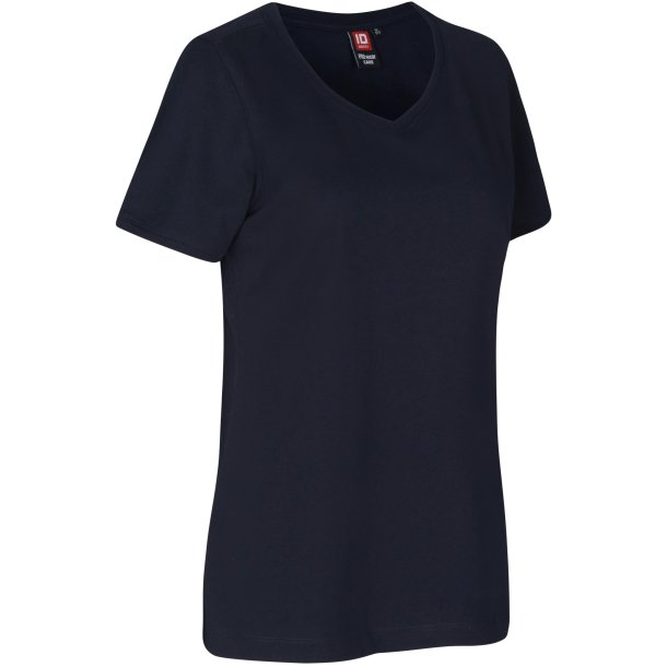 ID 0373 PRO Wear CARE T-shirt  V-hals  dame Navy