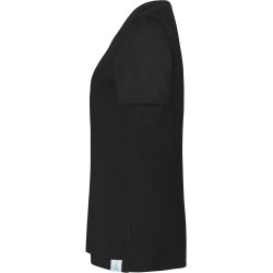ID 0373 PRO Wear CARE T-shirt  V-hals  dame Sort