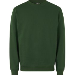 ID 0380 PRO Wear CARE sweatshirt  ubrstet Flaskegrn