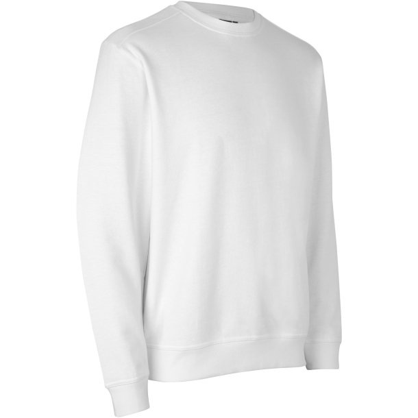 ID 0380 PRO Wear CARE sweatshirt  ubrstet Hvid