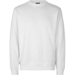 ID 0380 PRO Wear CARE sweatshirt  ubørstet Hvid