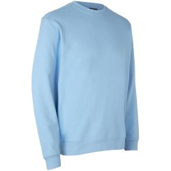 ID 0380 PRO Wear CARE sweatshirt  ubørstet Lys blå