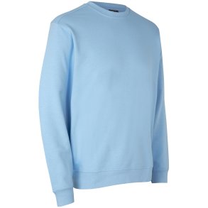 ID 0380 PRO Wear CARE sweatshirt  ubrstet Lys bl