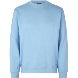 ID 0380 PRO Wear CARE sweatshirt  ubørstet Lys blå