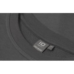 ID 0380 PRO Wear CARE sweatshirt  ubørstet Silver grey