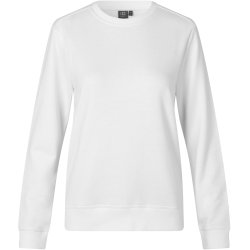 ID 0381 PRO Wear CARE sweatshirt  ubrstet I dame Hvid