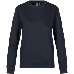 ID 0381 PRO Wear CARE sweatshirt  ubørstet I dame Navy