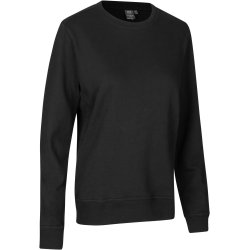 ID 0381 PRO Wear CARE sweatshirt  ubørstet I dame Sort