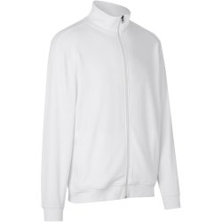 ID 0382 PRO Wear CARE cardigan  ubørstet Hvid