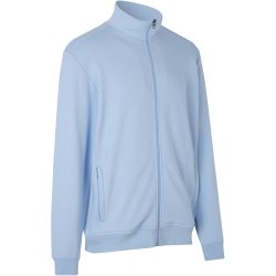 ID 0382 PRO Wear CARE cardigan  ubørstet Lys blå