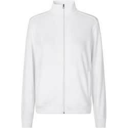 ID 0383 PRO Wear CARE cardigan  ubørstet  dame Hvid