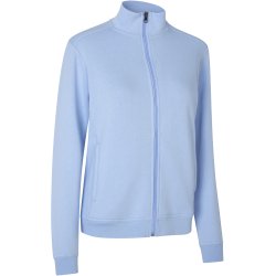 ID 0383 PRO Wear CARE cardigan  ubørstet  dame Lys blå