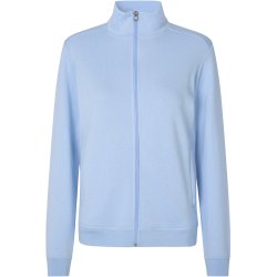 ID 0383 PRO Wear CARE cardigan  ubørstet  dame Lys blå