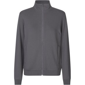 ID 0383 PRO Wear CARE cardigan  ub�rstet  dame Silver grey