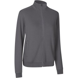 ID 0383 PRO Wear CARE cardigan  ubørstet  dame Silver grey