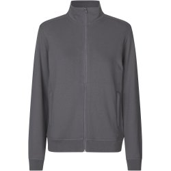 ID 0383 PRO Wear CARE cardigan  ubørstet  dame Silver grey