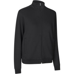 ID 0383 PRO Wear CARE cardigan  ubørstet  dame Sort
