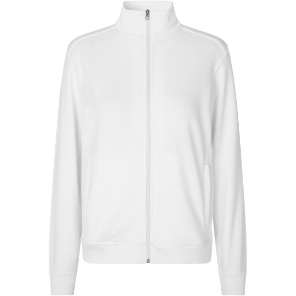 ID 0383 PRO Wear CARE cardigan  ub�rstet  dame Hvid