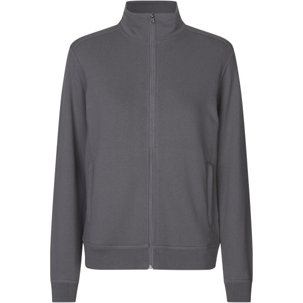 ID 0383 PRO Wear CARE cardigan  ub�rstet  dame Silver grey