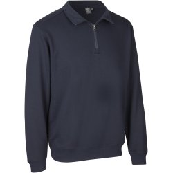 ID 0384 PRO Wear CARE sweat ubørstet  1/4 zip Navy