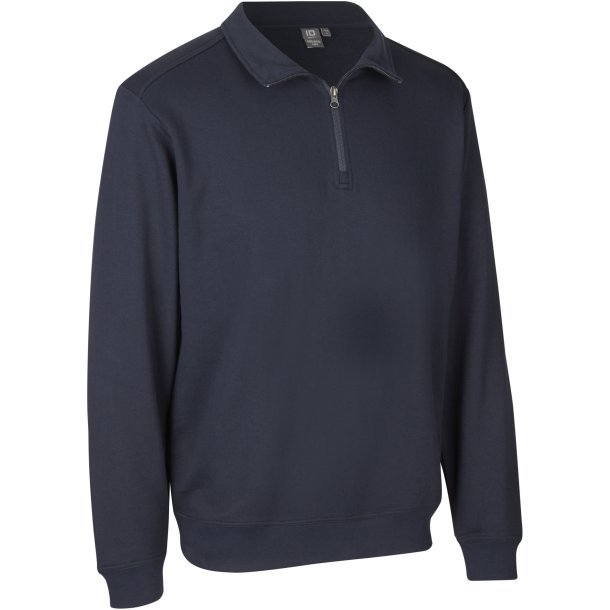 ID 0384 PRO Wear CARE sweat ubrstet  1/4 zip Navy