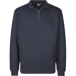 ID 0384 PRO Wear CARE sweat ubørstet  1/4 zip Navy