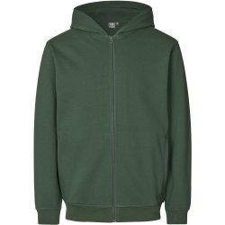 ID 0388 PRO Wear CARE sweatshirt  hoodie  zip Flaskegrn