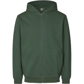 ID 0388 PRO Wear CARE sweatshirt  hoodie  zip Flaskegr�n