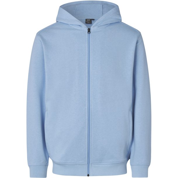 ID 0388 PRO Wear CARE sweatshirt  hoodie  zip Lys bl