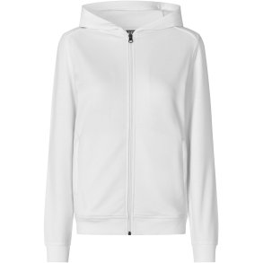 ID 0389 PRO Wear CARE sweatshirt  hoodie  zip  dame Hvid
