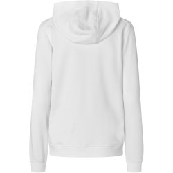 ID 0389 PRO Wear CARE sweatshirt  hoodie  zip  dame Hvid